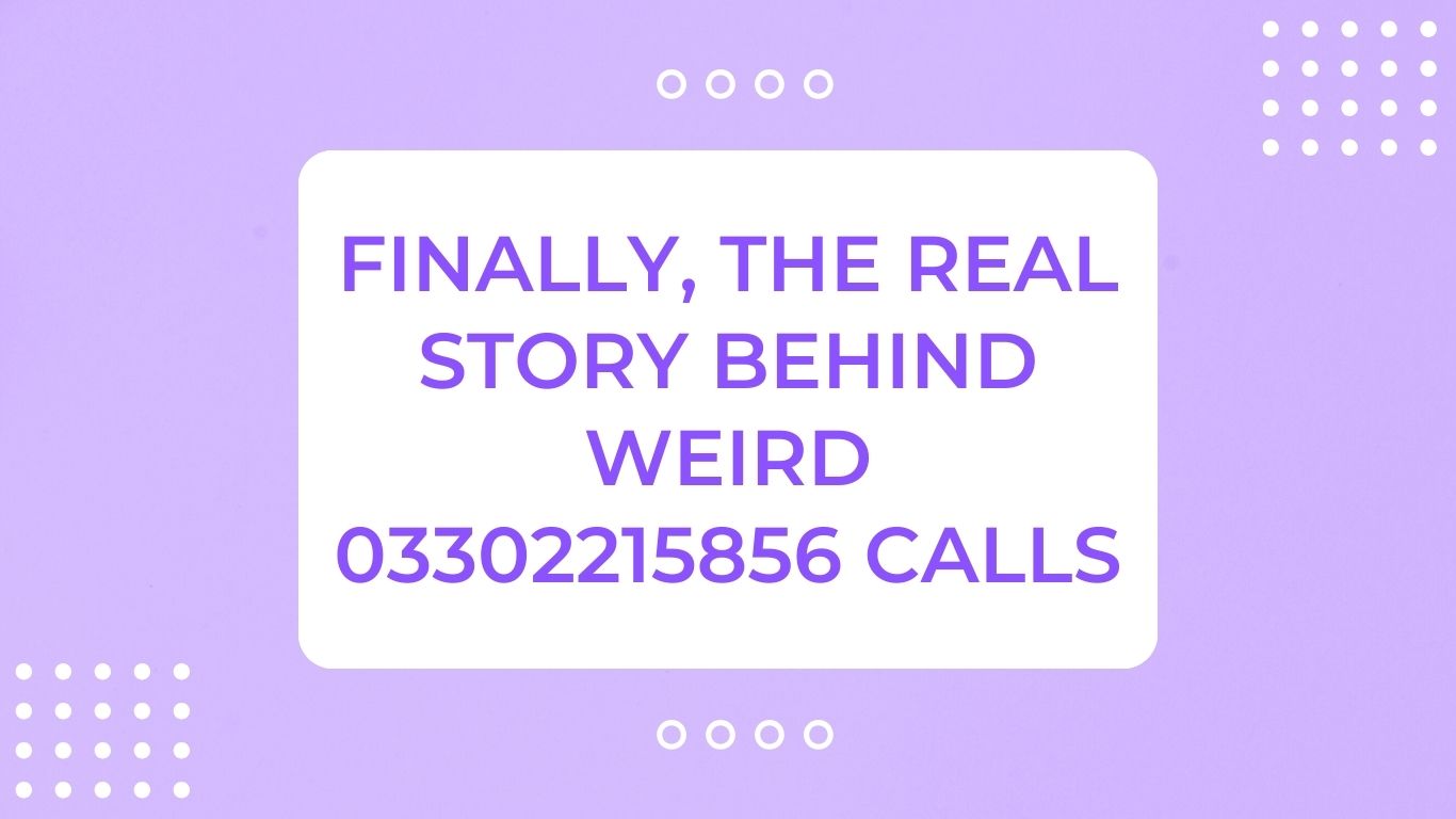 Finally, the Real Story Behind Weird 03302215856 Calls