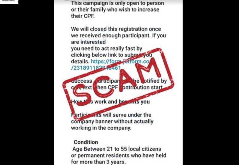 CPF Scam whatsapp numbers

