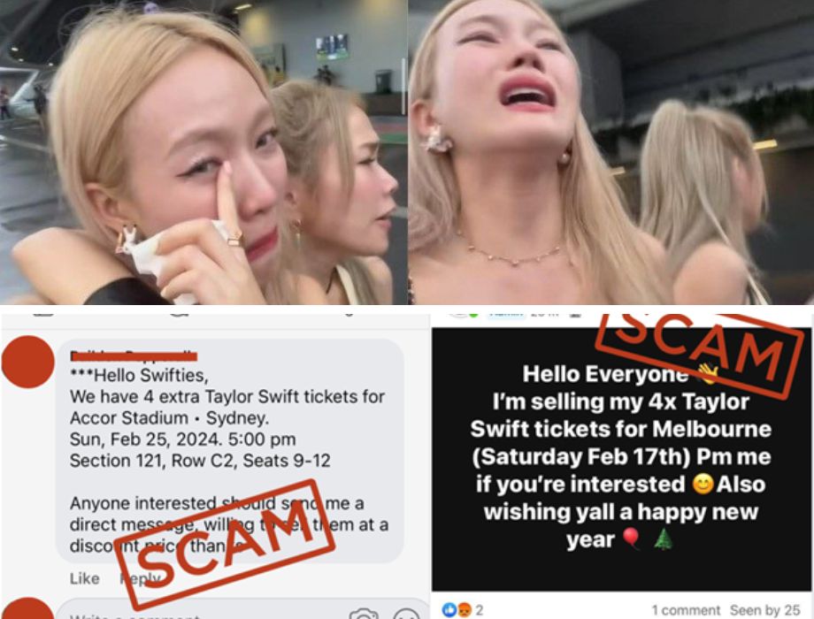 taylor swift scam